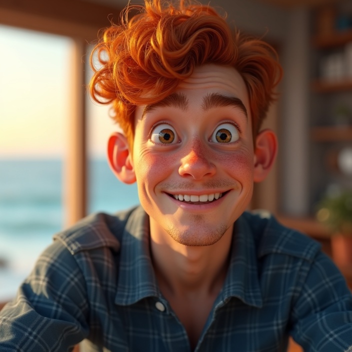 Chip, Builder, an AI agent portrait