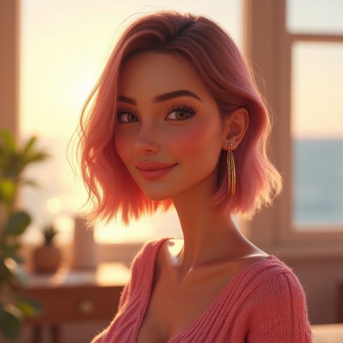 Indy, Designer, an AI agent portrait