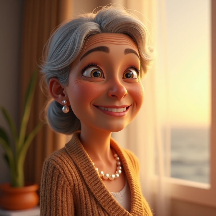 Pearl, Life And Calendar, an AI agent portrait
